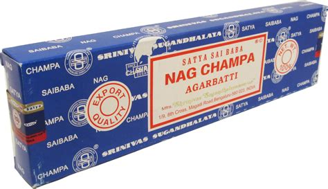 Satya Sai Baba Classic Nag Champa Agarbatti Incense Sticks [2 Boxes x ...