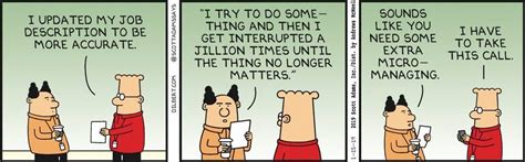 6 Dilbert strips about getting the new job of your dreams | by Robert Drury | Getting Started in ...