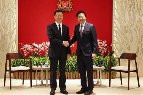 DPM Wong discusses bilateral cooperation with visiting Chinese Vice ...