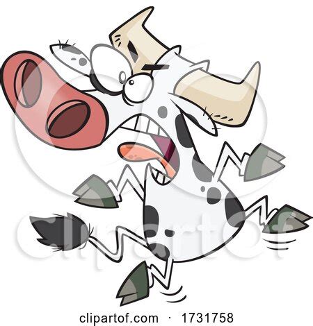 Cartoon Angry Bovine Having a Cow Posters, Art Prints by - Interior ...