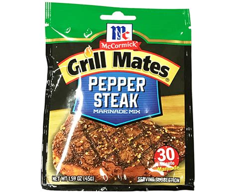 McCormick Grill Mates Pepper Steak Marinade Mix 45g