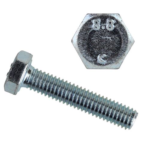 Everbilt M4-0.7 x 30 mm Zinc-Plated Hex Bolts (2-Pieces)-35598 - The ...