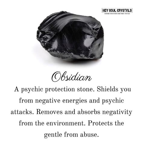 Obsidian Crystal Meaning. #crystalmeanings crystal meanings and uses | Crystal meanings and uses ...