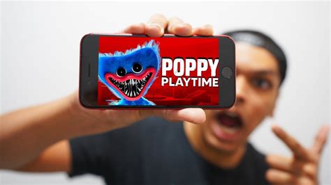 playing POPPY PLAYTIME on Mobile (Scary Horror Game) - YouTube