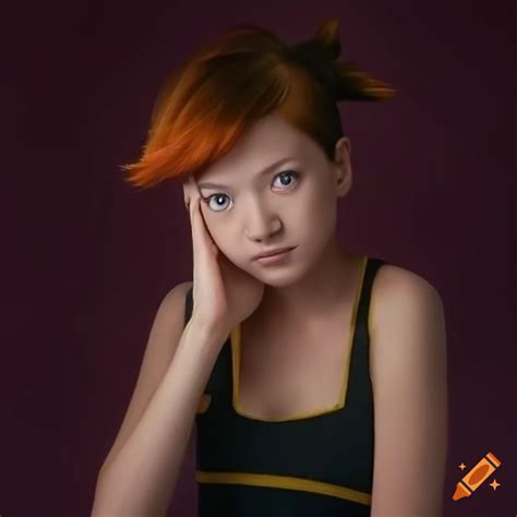 Realistic artwork of misty from pokemon on Craiyon