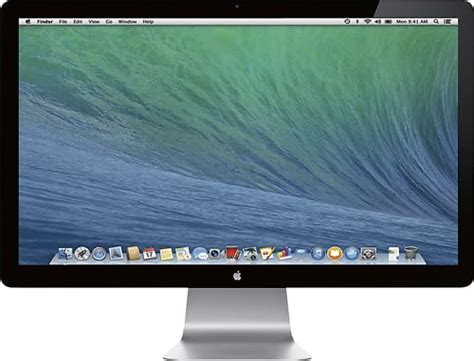 Best Buy: Apple Thunderbolt 27" Widescreen LED Monitor Silver MC914LL/B