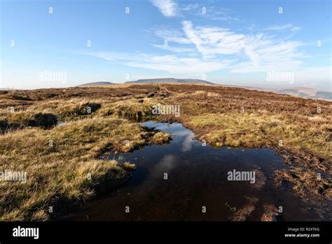 Brecon Beacons scenic landscape Stock Photo - Alamy