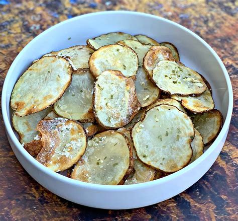 Air Fryer Homemade Crunchy Potato Chips