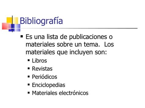 Como hacer una bibliografia