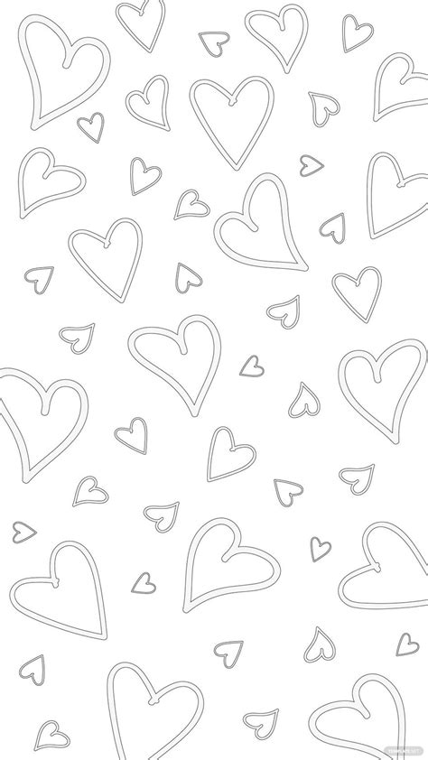 Transparent White Heart Background in Illustrator, SVG, JPG, EPS - Download | Template.net