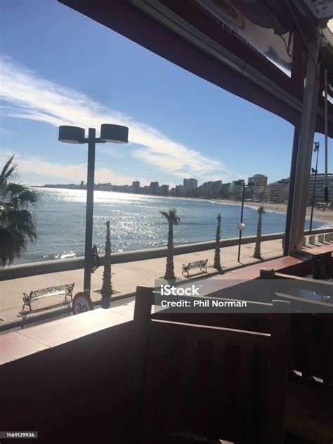 Bar Balcony View Of The Sea Beach Stock Photo - Download Image Now ...