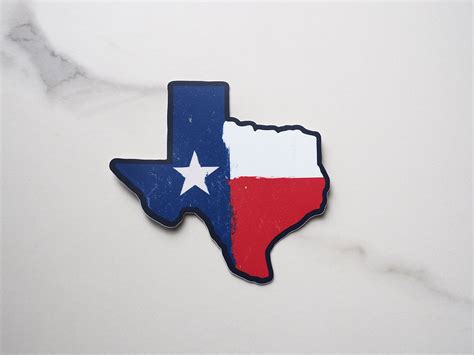 Texas Flag Bumper Sticker, Lone Star Decal – Sentinel Supply