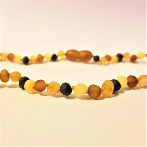 Mixed Baltic Amber Teething Necklace