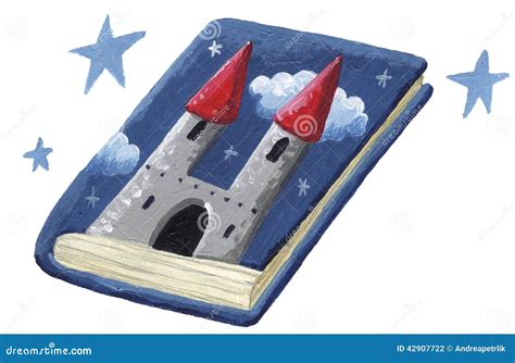 Fairy tale book stock illustration. Illustration of literature - 42907722