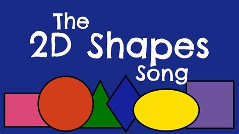 The 2D Shapes Song - YouTube