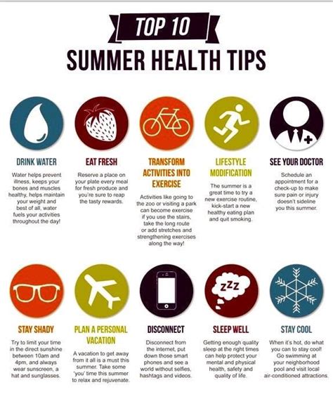 Top 10 Summer Health Tips Pictures, Photos, and Images for Facebook, Tumblr, Pinterest, and Twitter