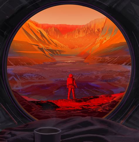NASA Astronaut Stands on Mars – NASA Mars Exploration