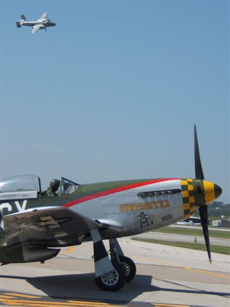 P51 vs Zero 9748c | P-51 Gunfighter scrambling to intercept … | Flickr