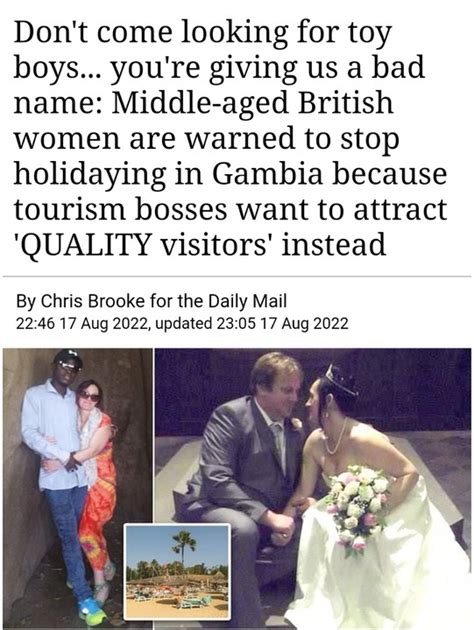 The Gambia Where Old British Women Travel To Have Sex (Pictures) - Romance - Nigeria