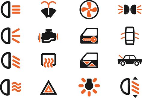 Car Interface Sign Symbol Heat Computer Icon Vector, Symbol, Heat ...