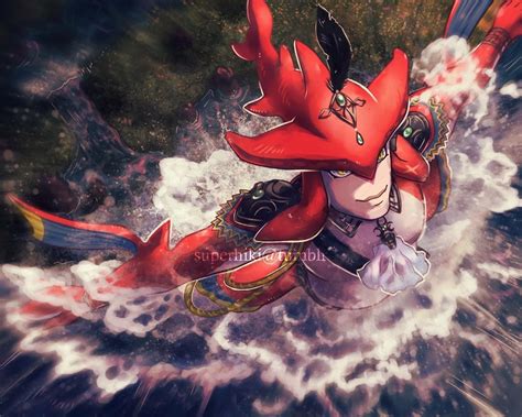 Sidon The Legend Of Zelda Breath Of The Wild Wallpapers - Wallpaper Cave