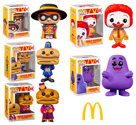 Funko Pop! Ad Icon McDonalds Set Of Bundle Vinyl Figure With Pop Protector | ubicaciondepersonas ...