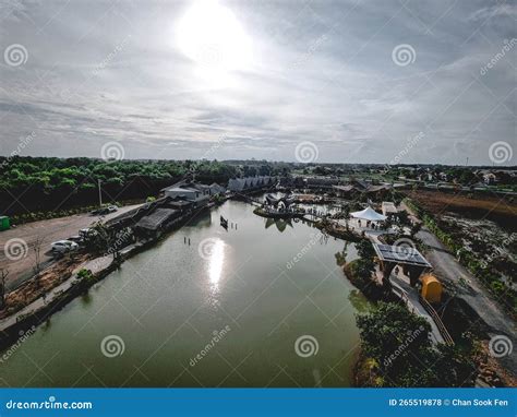 Ariel view of a lake stock photo. Image of tourist, view - 265519878