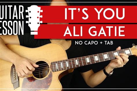 Welcome Back Guitar Tutorial Ali Gatie Guitar Lesson Easy Chords + Riff ...