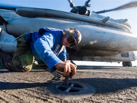 Here's why there are so many colored shirts on an aircraft carrier's ...