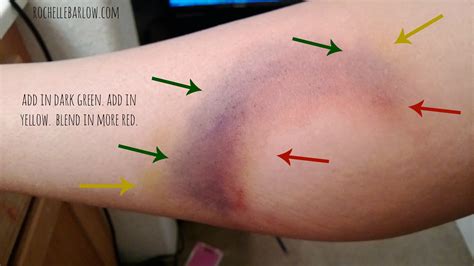 How to Bruise Yourself With Stage Makeup — ASL Rochelle