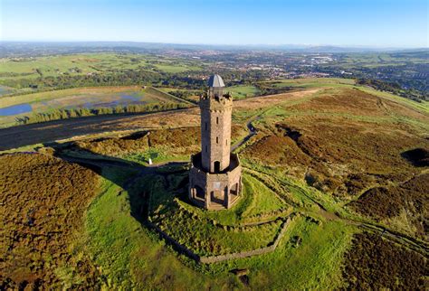 DARWEN TOWER, BEACON HILL, DARWEN, LANCASHIRE, ENGLAND. - a photo on ...