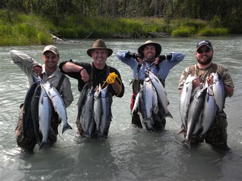 Sockeye Salmon (Red Salmon) Fishing in Alaska | Kenai River