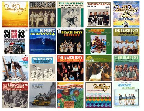 BEACH BOYS ALBUM Covers 20 Glossy - Etsy