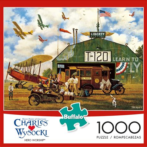 Buffalo Games Charles Wysocki Hero Worship 1000 Pieces Jigsaw Puzzle ...