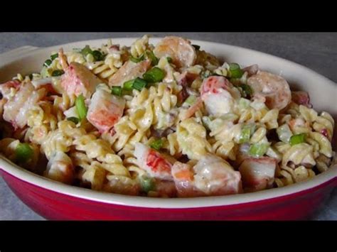 Shrimp and Crab Macaroni Salad Popular Recipes