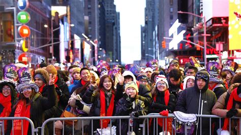 Hundreds of thousands fill Times Square for New Year's Eve 2024 celebration