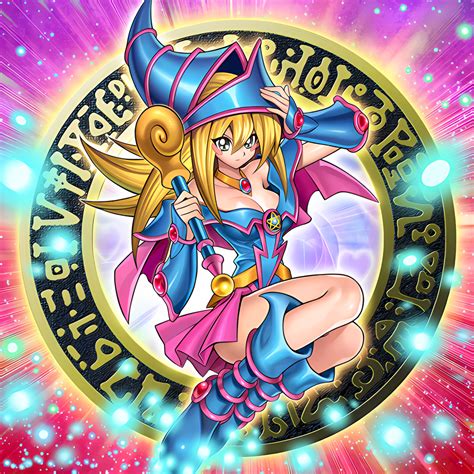 Dark Magician Girl - Yu-Gi-Oh! Duel Monsters - Wallpaper by KONAMI ...