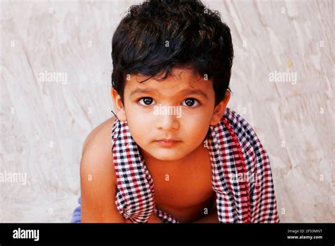 three year age indian baby boy in close up Stock Photo - Alamy