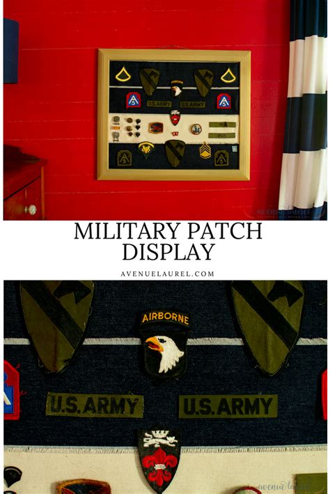 Easy and inexpensive military patch display | Patches display, Award display, Military patch