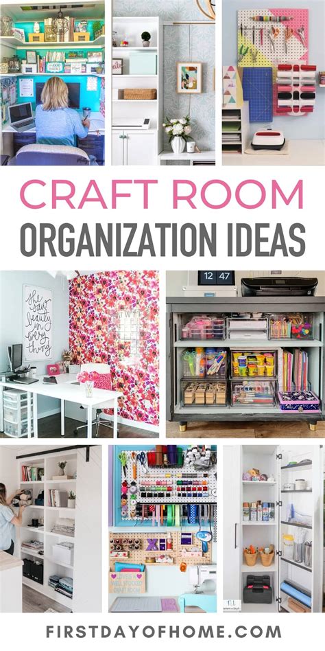 23 Amazing Craft Room Ideas | First Day of Home