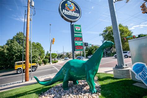 Sinclair Dinosaur in Salt Lake City, Utah