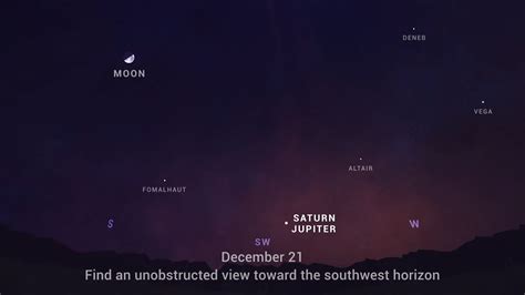 'Great conjunction' of Jupiter and Saturn will form a 'Christmas Star ...