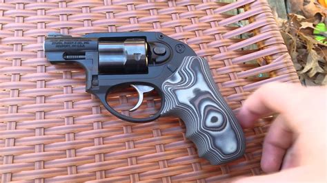 Hogue G10 grips (Ruger Lcr) - YouTube