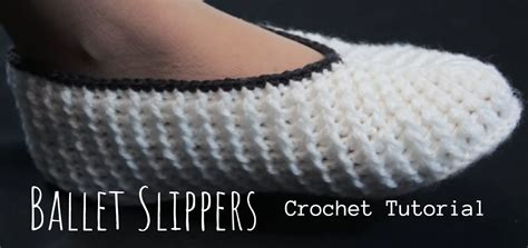 Crochet Ballet Slippers