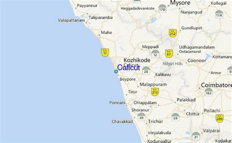 Calicut World Map