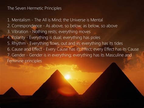 7 Hermetic Principles | Principles, Universe, Electric universe