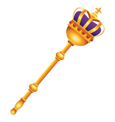 Crown And Scepter Clipart