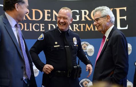 Garden Grove welcomes new police chief at swearing-in ceremony - Behind the Badge