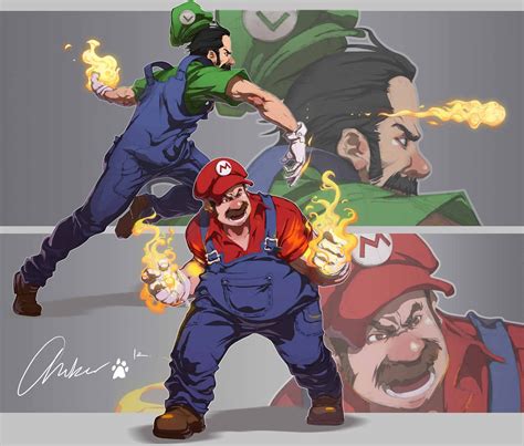 Awesome Collection of Super Mario Fanart | Mario and luigi, Super mario ...