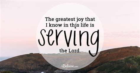 Quotes About Serving The Lord - Man Quote